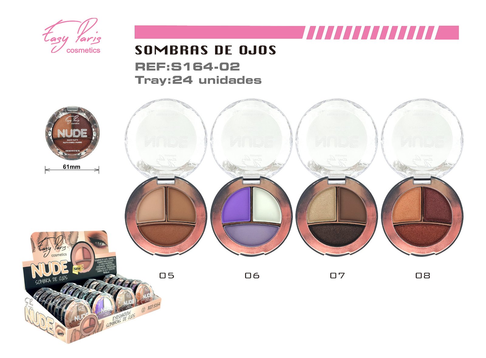 SOMBRA DE OJOS 3 COLORES