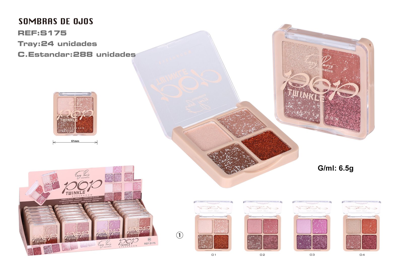 PALETA SOMBRAS