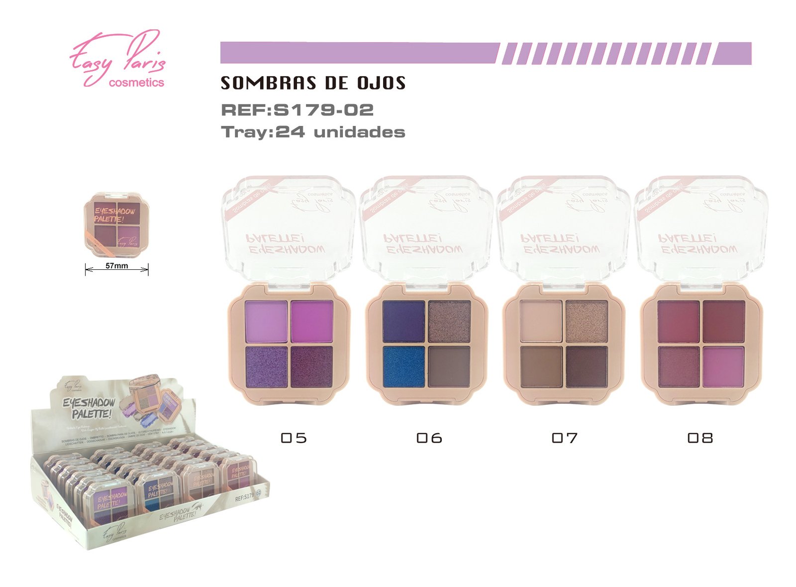 S.DE OJOS 4 COLORES