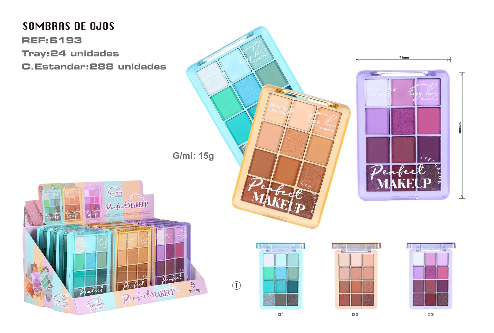 PALETA DE S. DE OJOS EYESHADOW