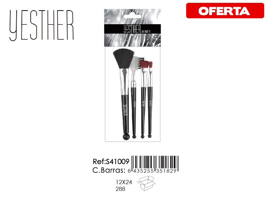 CONJUNTO BROCHAS MAQUILLAJE