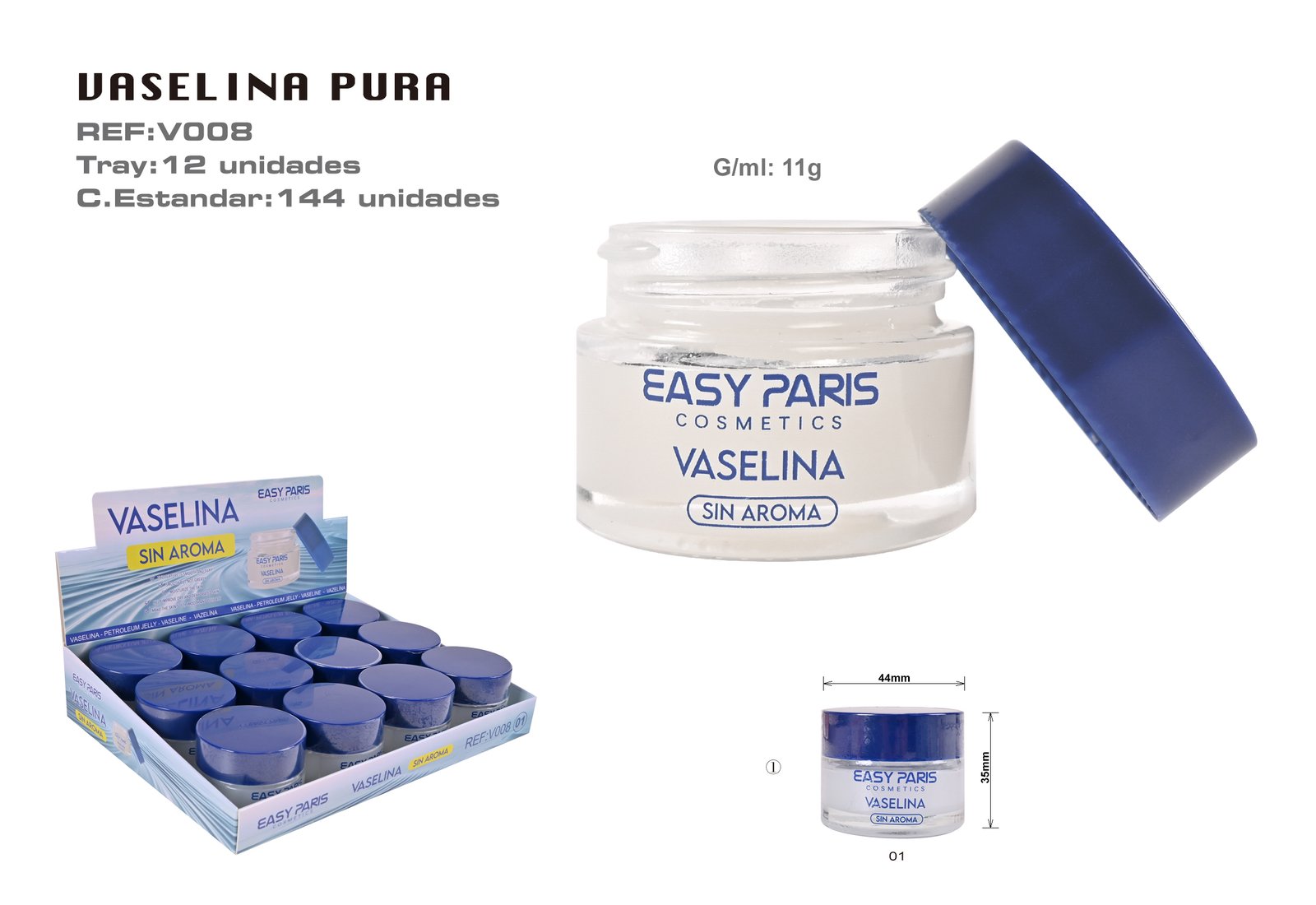 VASELINA SIN AROMA