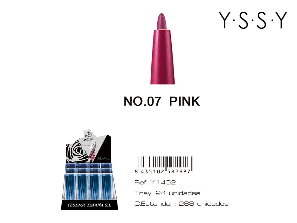 LAPIZ AUTOMATICO DE OJOS 24/U YSSY PINK