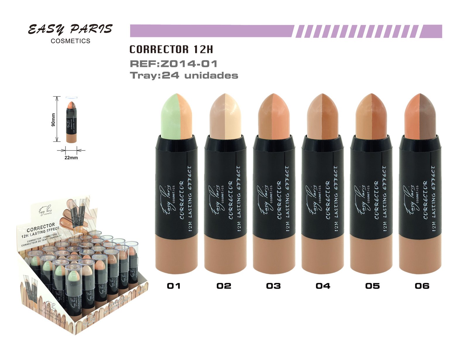 CORRECTOR DUO 12H LASTING EFECT