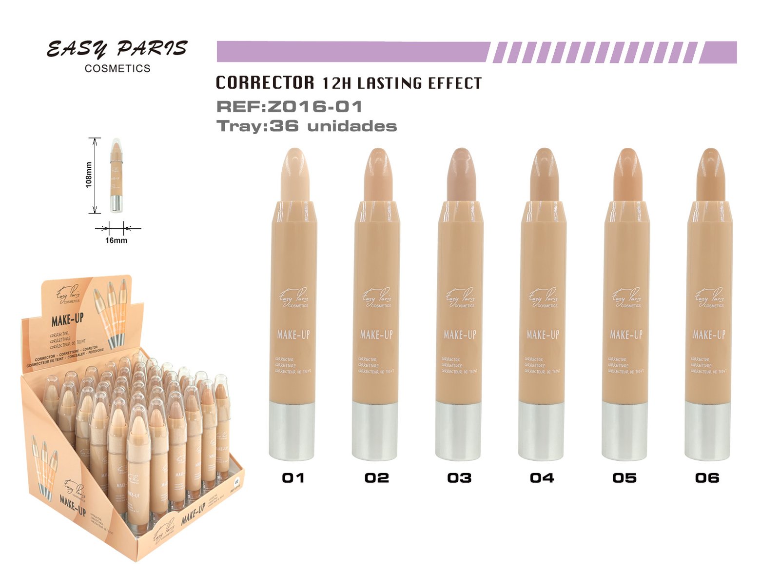 MAKE UP CORRECTOR DE MAQ.432/C